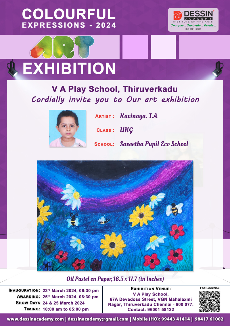 Colourful Expressions - ART Exhibition - 2024 - Thiruverkadu 5
